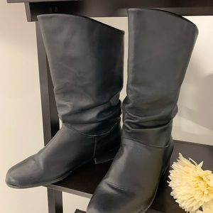 Naturalizer Black mid-calf boots 8.5M EUC